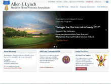 Tablet Screenshot of ajlynchfoundation.org